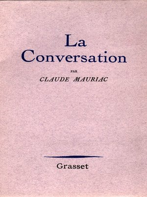 cover image of La conversation